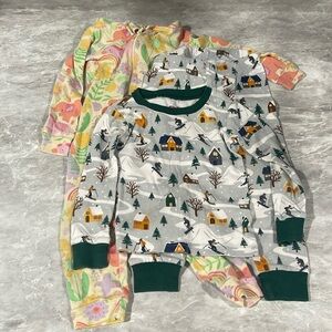 9-12 month pajamas 2 pack